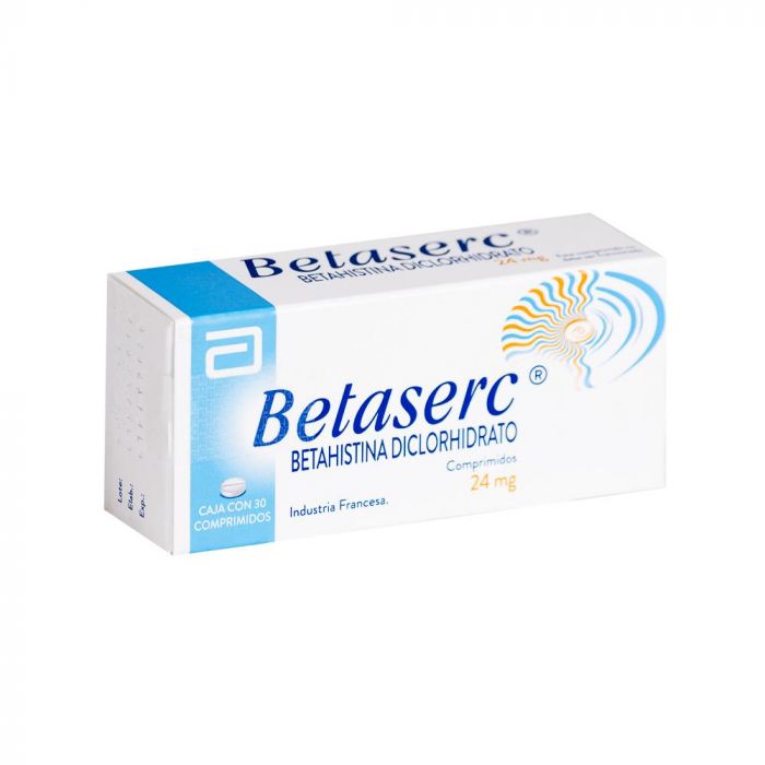 BETASERC 24 mg 20 tab( Betahistine Dihydrochloride)