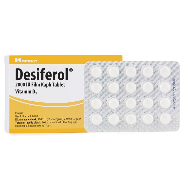 DESIFEROL 2000 IU 60 tabs 