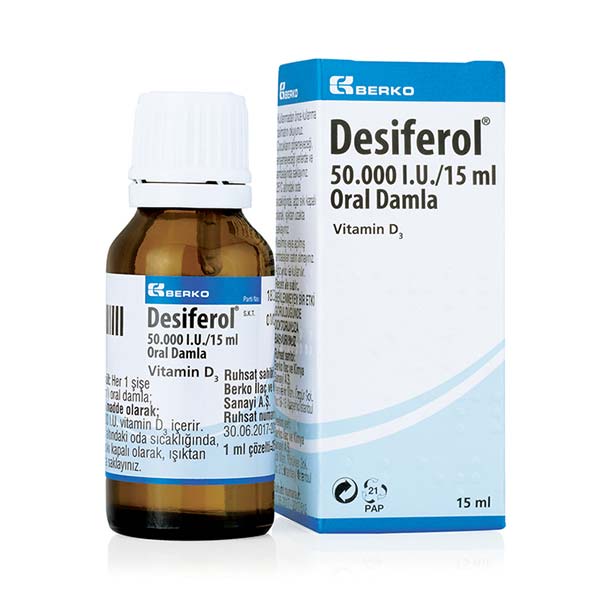 DESIFEROL 50000 IU/ 15 ml oral drops