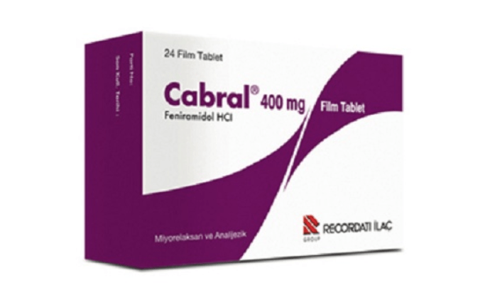 Cabral 400 mg 24 tabs (Phenyramidol Hcl)