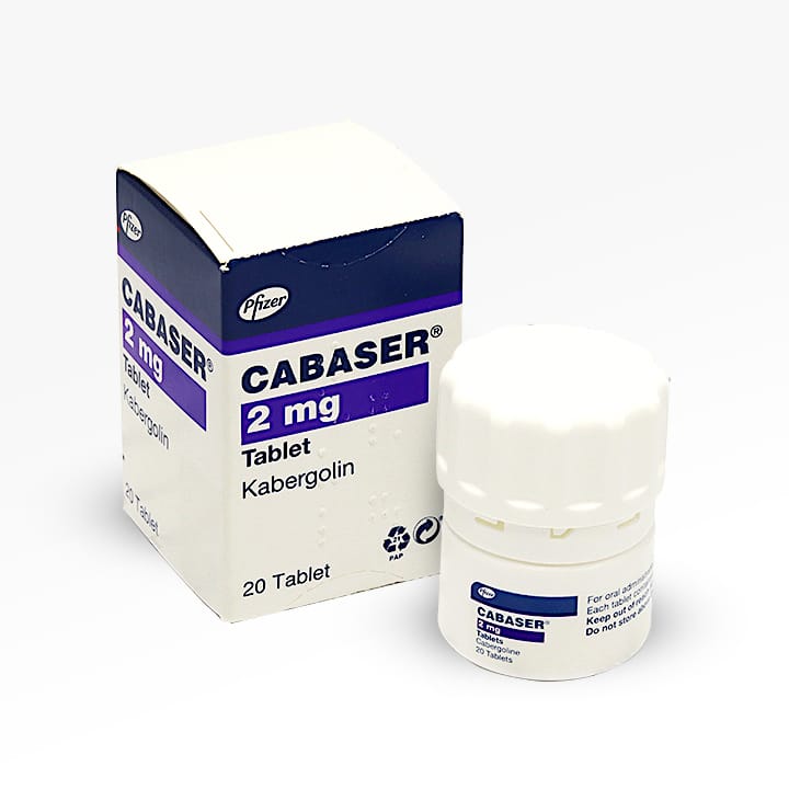 cabaser 2 mg 20 tab(cabergoline)