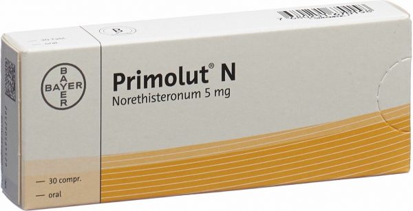 Primolut N 5mg 30 tab 