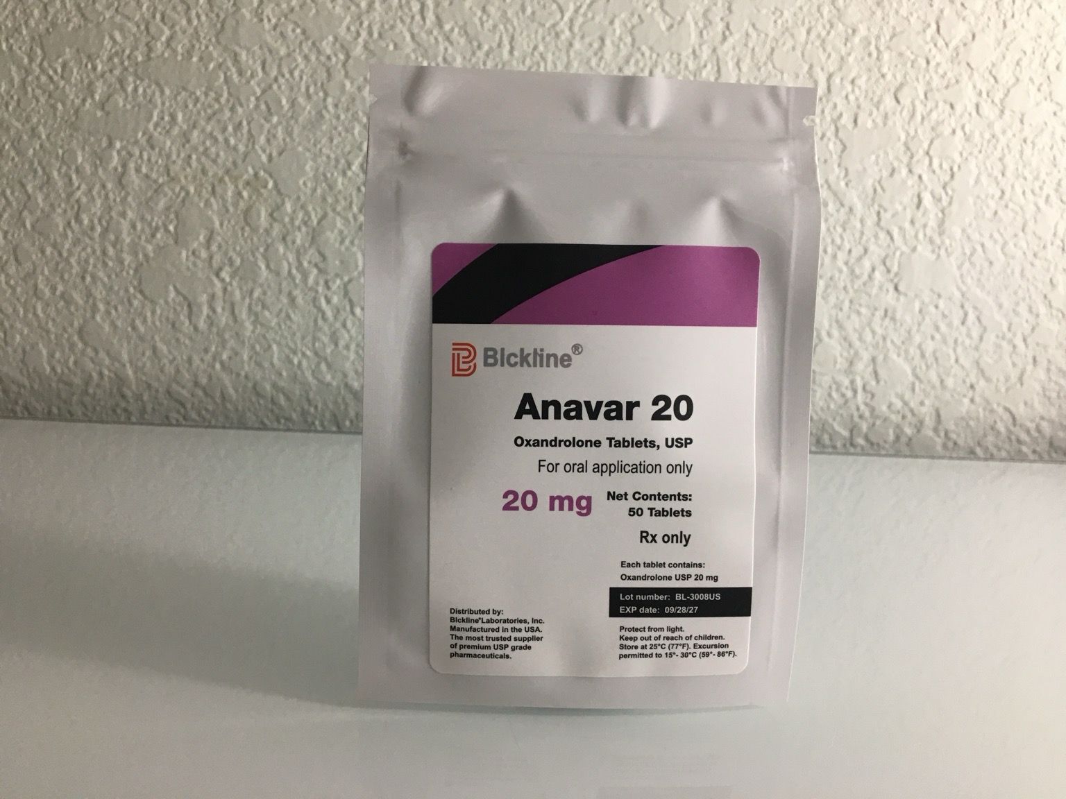 Anavar 20 mg 50 tablets Oxandrolone