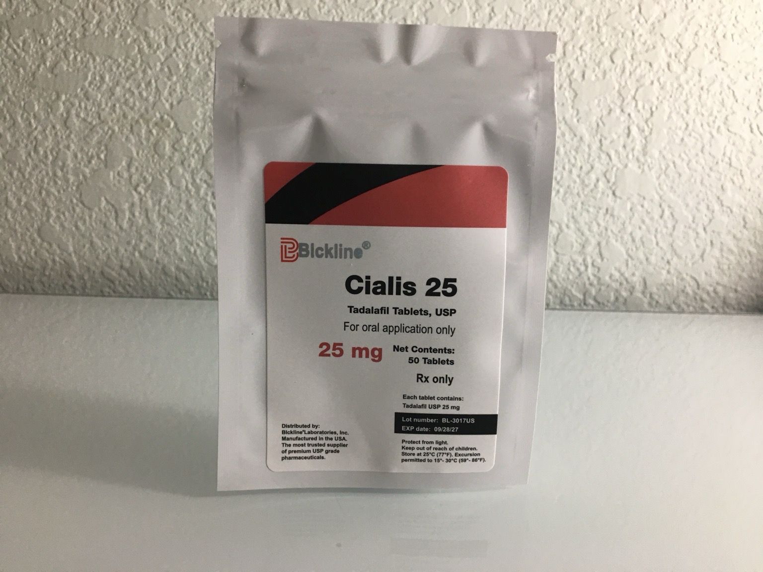 Cialis 25 mg 50 tablets Tadalafil